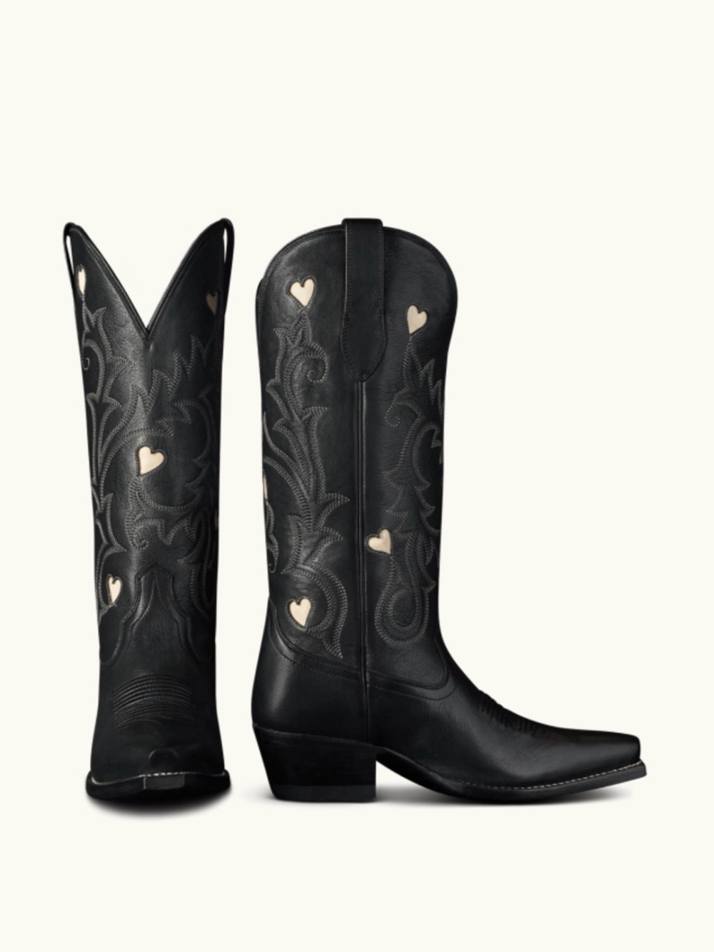 Tecovas Annie’s Midnight Hearts EUC. Size 7B.